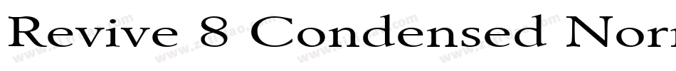 Revive 8 Condensed Normal字体转换